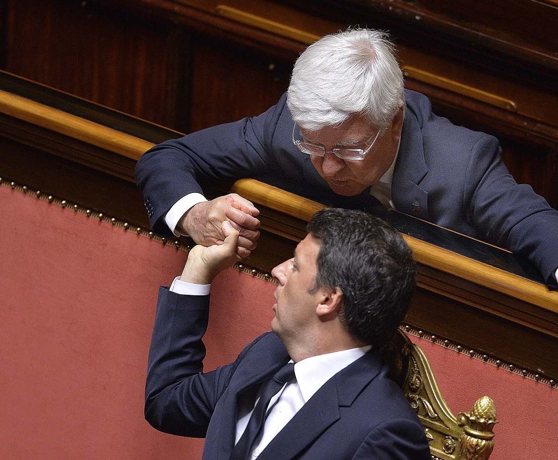 Paolo Romani e Matteo Renzi