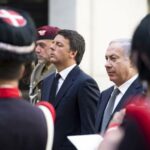 Matteo Renzi e Benjamin Netanyahu