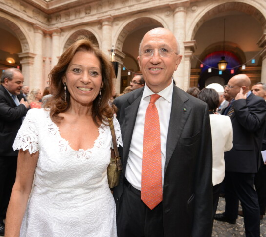 Antonio Patuelli e moglie