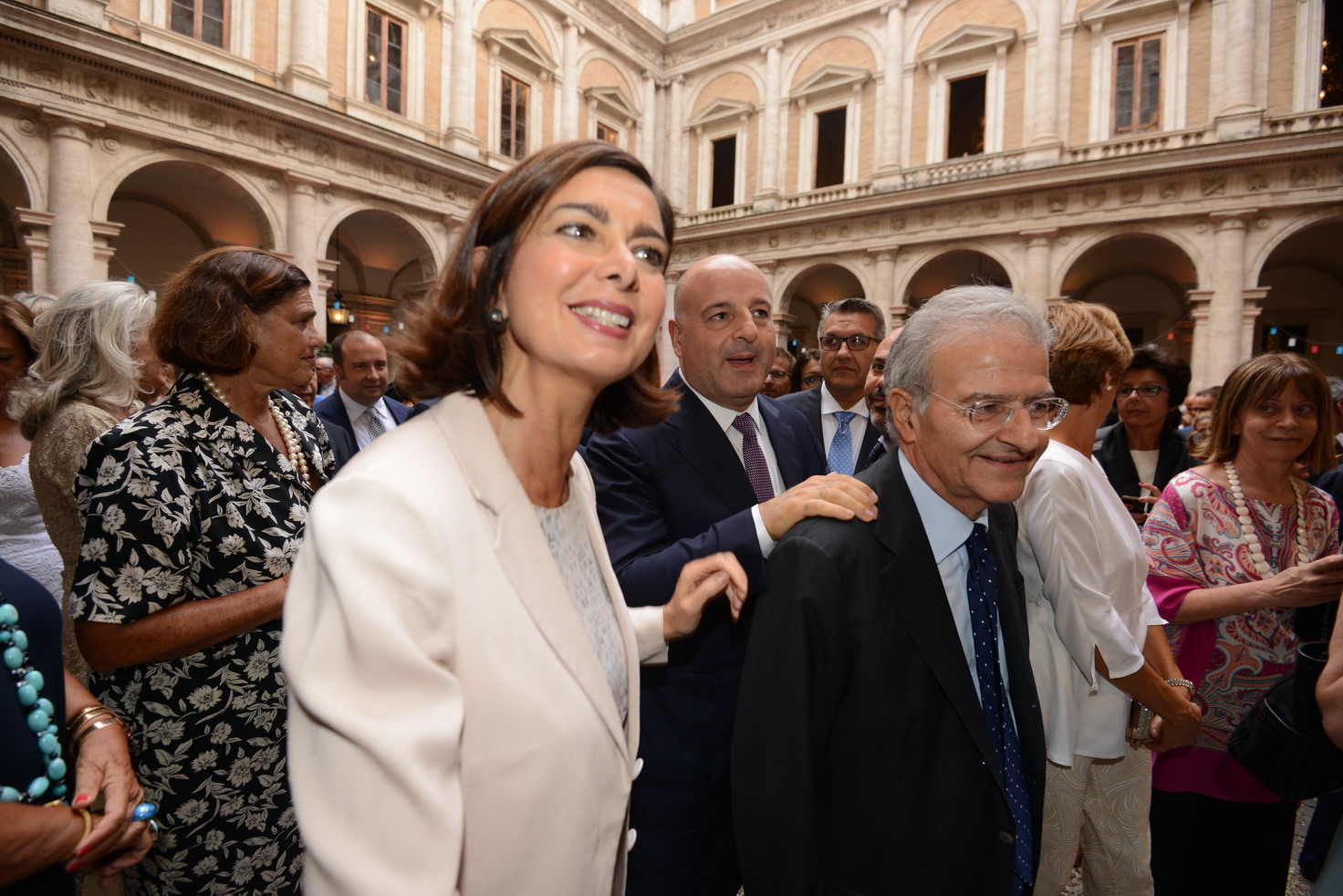 Laura Boldrini e Fabrizio Cicchitto
