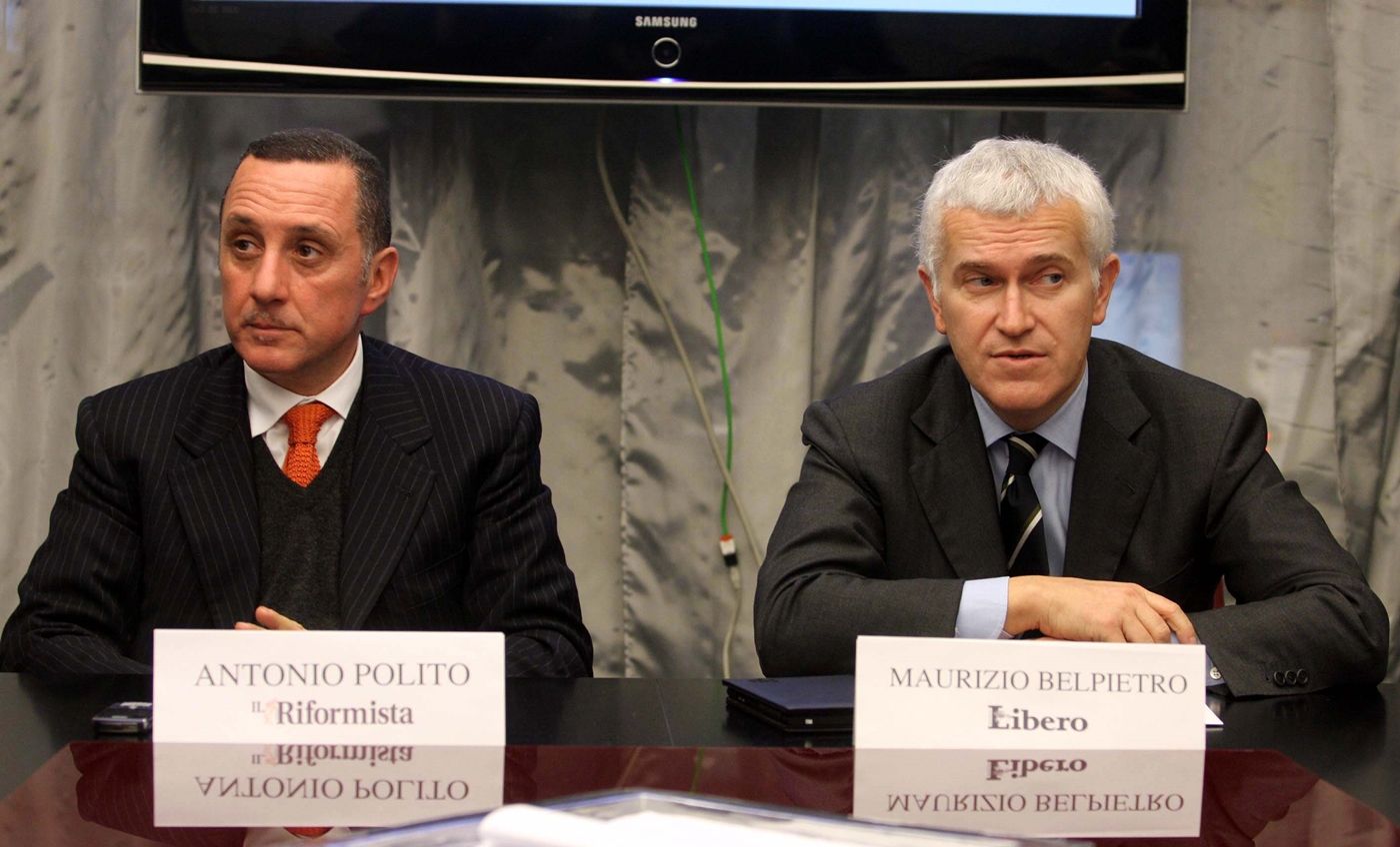 Antonio Polito e Maurizio Belpietro