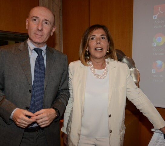 Roberto Arditti e Maria Latella
