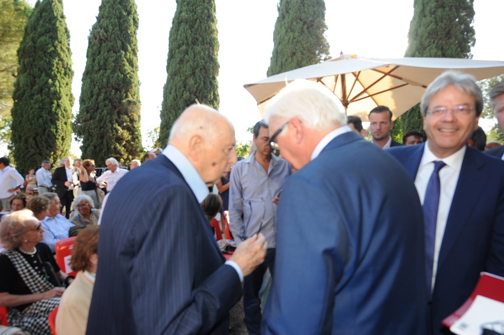 Giorgio Napolitano e Frank-Walter Steinmeier