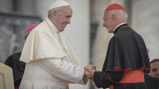 Papa Francesco e Angelo Bagnasco