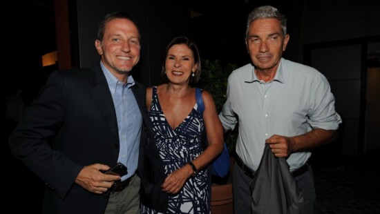 Massimo Giannini, Bianca Berlinguer e Antonio Padellaro