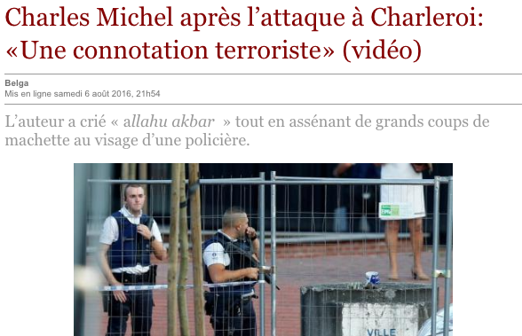 Tutti i dettagli sull’attacco Isis a Charleroi