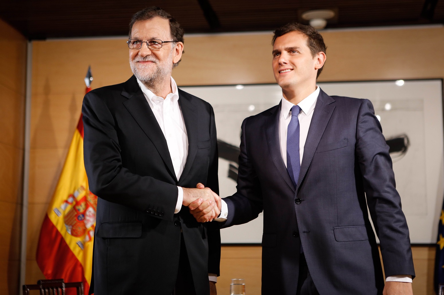 Rajoy e Rivera - Foto Ciudadanos Flickr