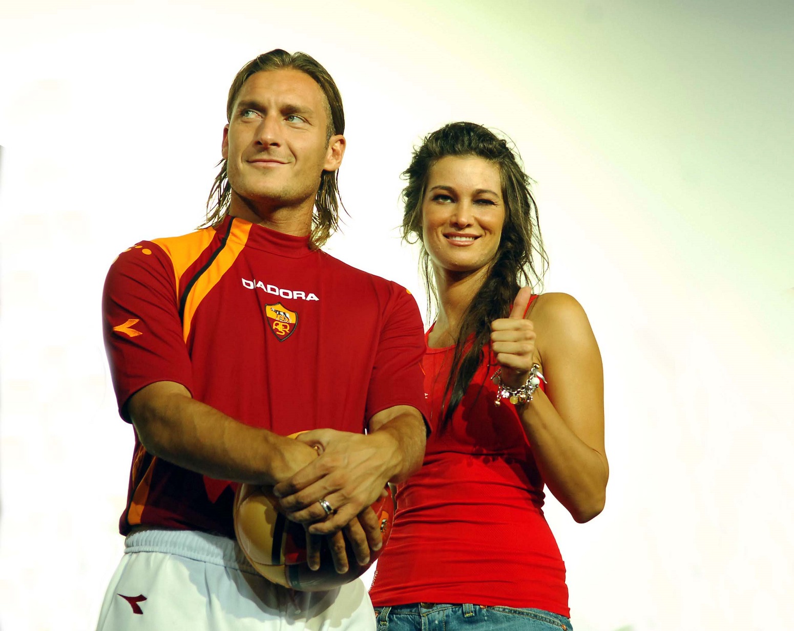 Francesco Totti e Manuela Arcuri