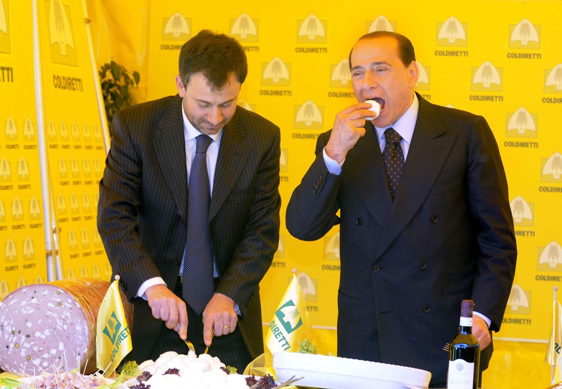 Sergio Marini, Silvio Berlusconi (2008)