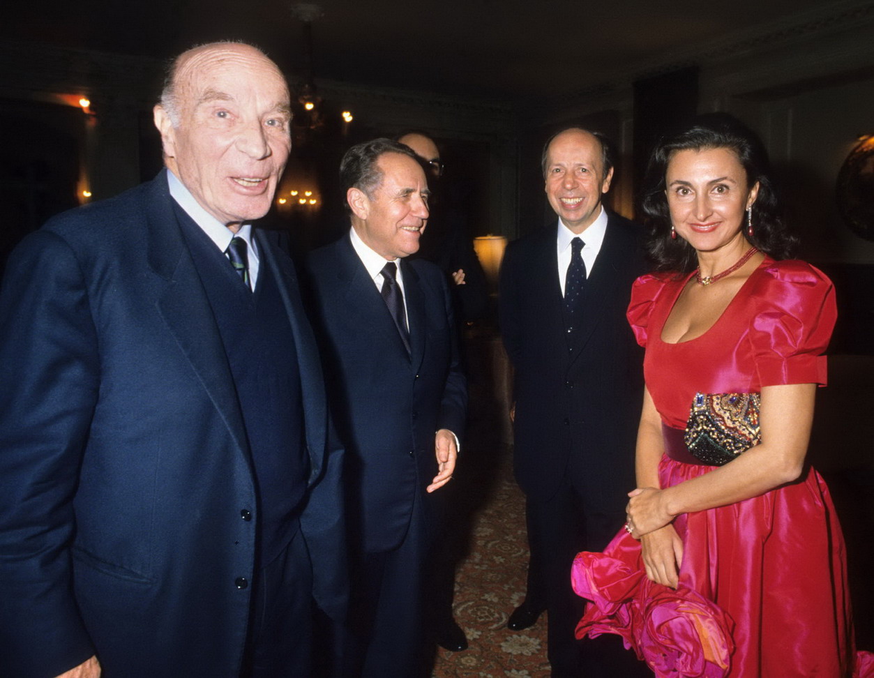 Guido Carli, Carlo Azeglio Ciampi, Lamberto Dini, Donatella Pasquali Zingone (1989)