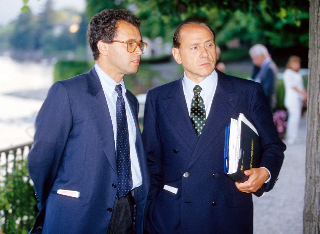 Enrico Mentana, Silvio Berlusconi (1993)