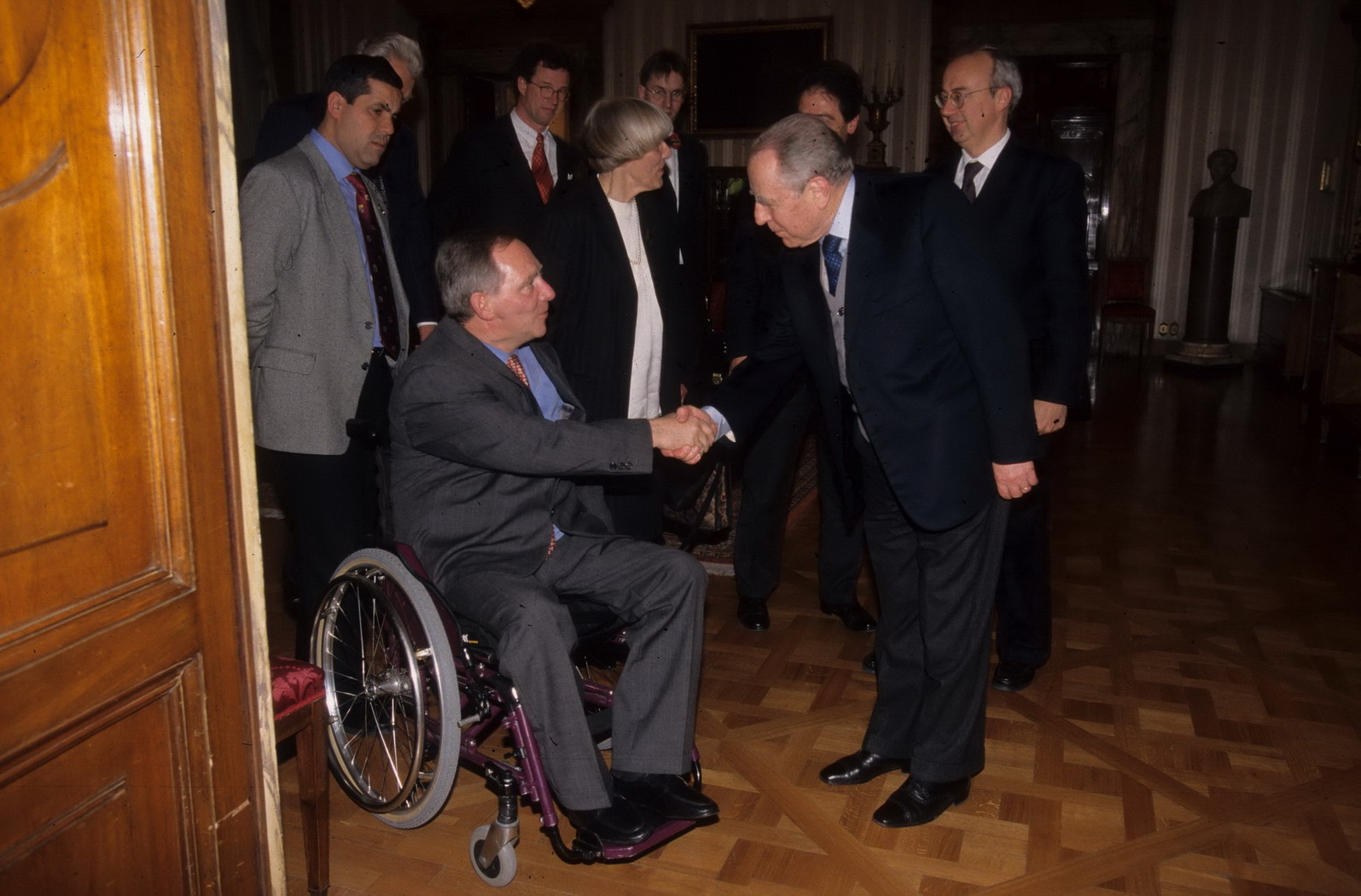 Wolfgang Schäuble, Carlo Azeglio Ciampi (1990)