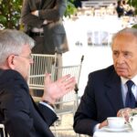 Josckha Fischer e Shimon Peres