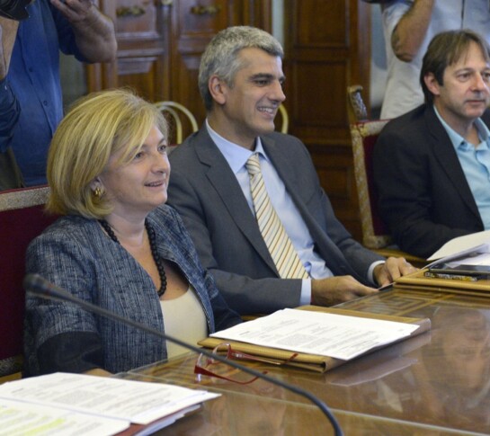 Paola Muraro, Adriano Meloni e Luca Bergamo