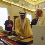 Papa Francesco e Mohammed Bin Zayed Bin Sultan Al-Nahyan
