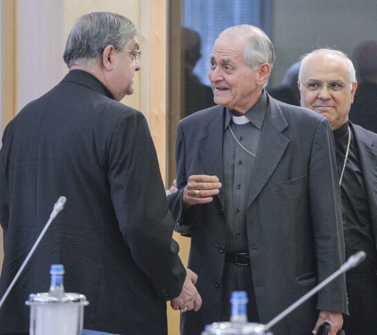 Monsignor Guerino Di Tora e Cardinale Crescenzio Sepe