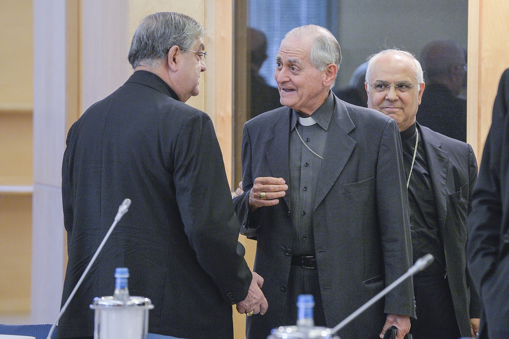 Monsignor Guerino Di Tora e Cardinale Crescenzio Sepe