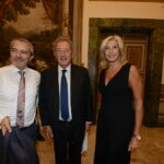 Mauro Del Barba, Augusto Fantozzi e Myrta Merlino