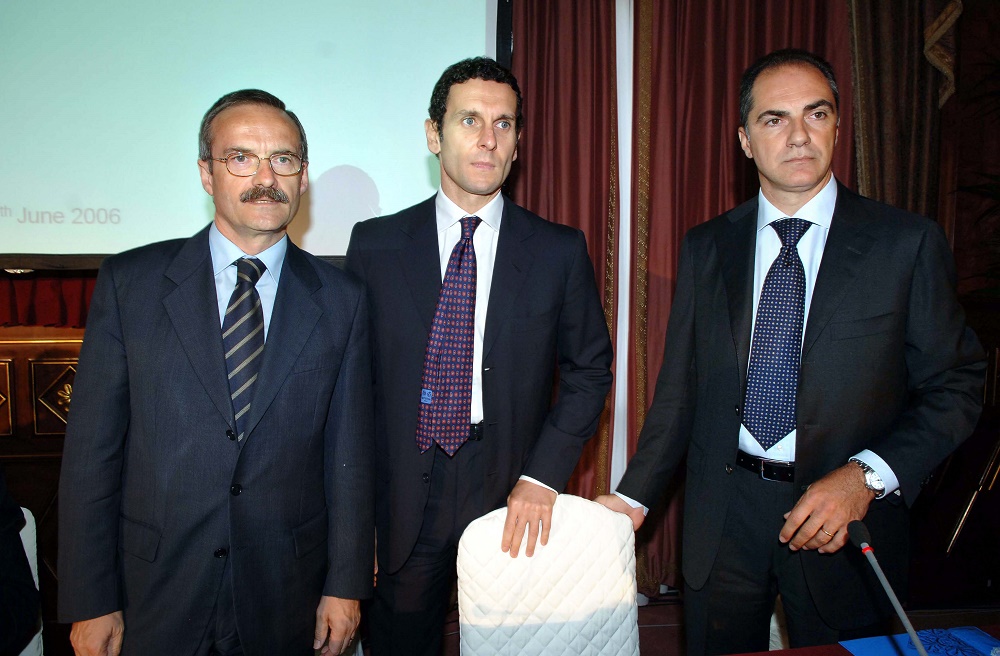 Giuseppe Menzi, Marco Morelli e Nicola Romiti