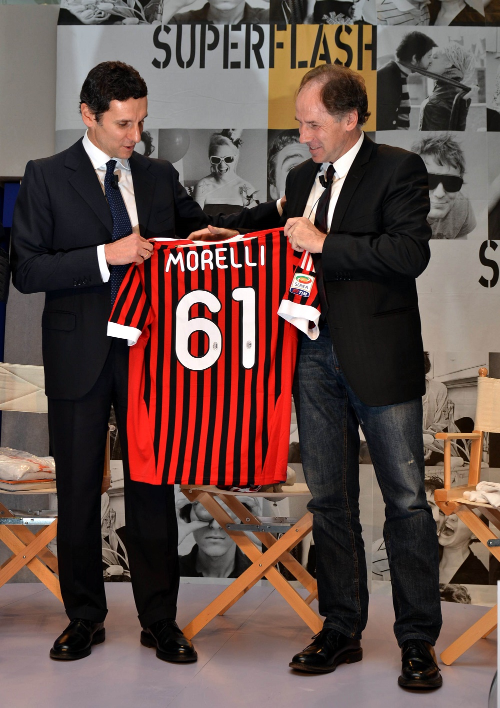 Marco Morelli e Francesco Baresi