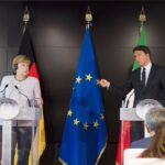 Angela Merkel e Matteo Renzi