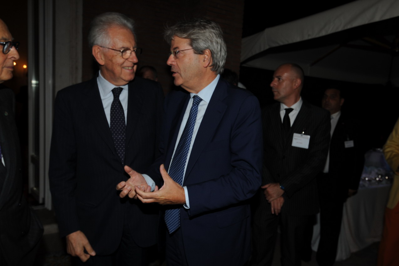 Mario Monti e Paolo Gentiloni