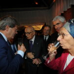 Paolo Gentiloni, Giorgio Napolitano ed Emma Bonino