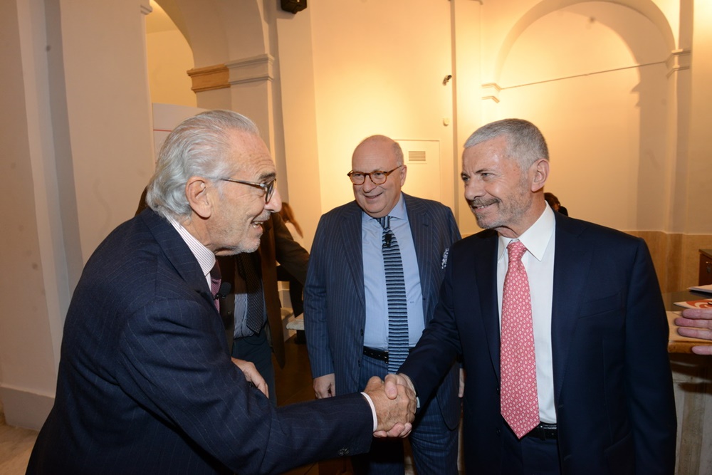 Francesco Micheli, Enrico Cisnetto e Salvatore Maccaro
