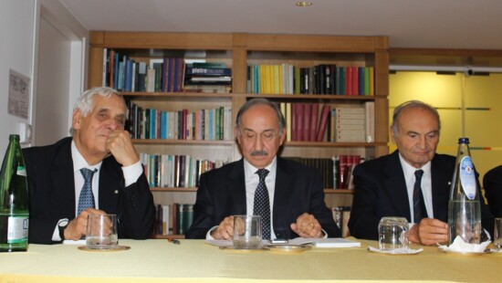 Giuseppe Pennisi, Giuseppe Di Taranto e Antonio Marzano