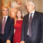 Pierluigi Mantini, Maria Elena Boschi e Pierferdinando Casini