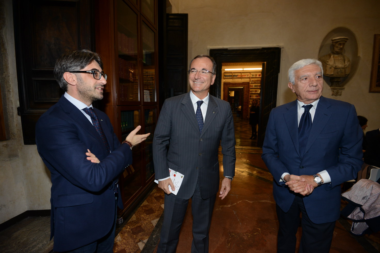 Giacomo D'Arrigo, Franco Frattini e Gianni De Gennaro