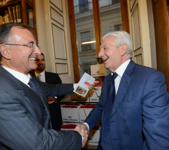 Franco Frattini e Gianni De Gennaro