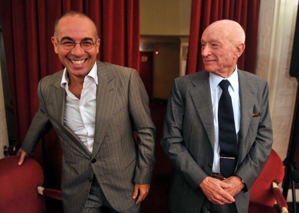 Giuseppe Tornatore e Bernardo Caprotti - 2011