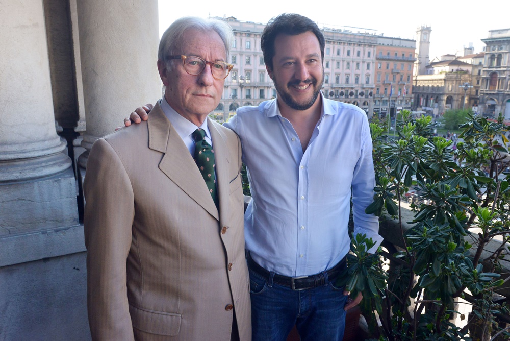 Vittorio Feltri e Matteo Salvini