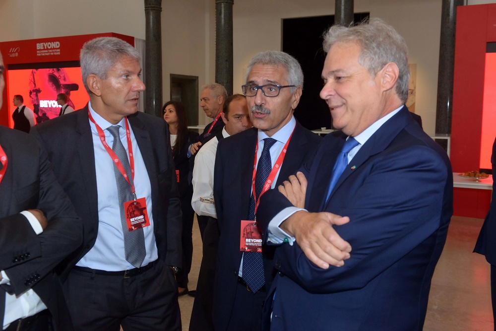 Micheel Longo, Maurizio Gentile e Pietro Salini