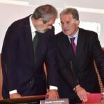 Claudio Costamagna e Romano Prodi