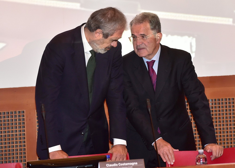 Claudio Costamagna e Romano Prodi
