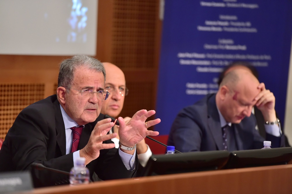 Romano Prodi, Antonio Patuelli e Vincenzo Boccia