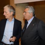 Riccardo Luna e Carlo De Benedetti