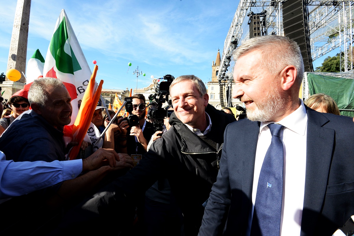 Gianni Cuperlo e Lorenzo Guerini