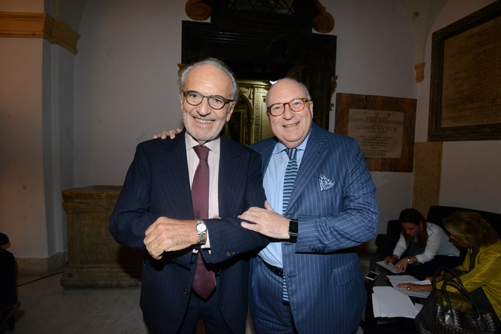 Francesco Micheli ed Enrico Cisnetto