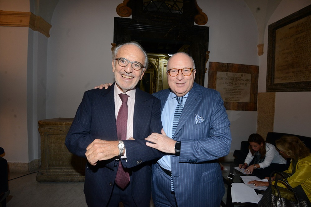 Francesco Micheli ed Enrico Cisnetto
