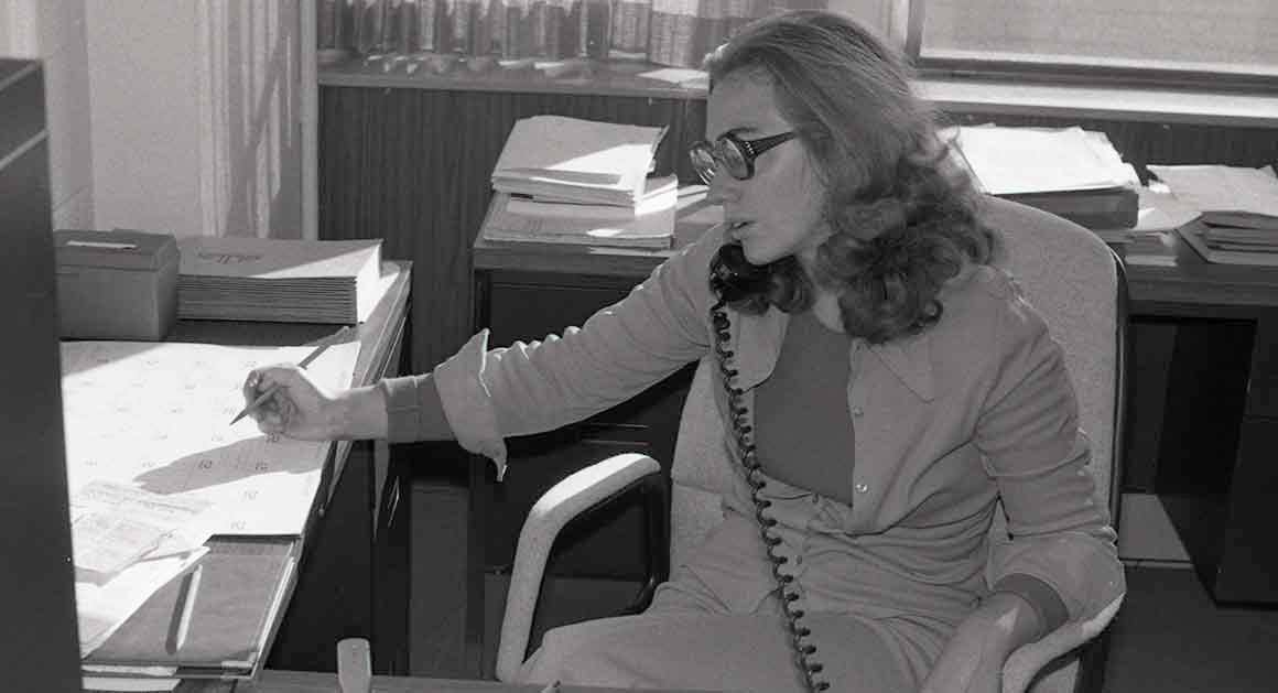 Hillary Clinton nel 1976_Pagina ufficiale Facebook