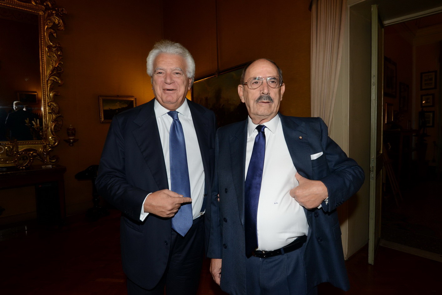 Antonio Angelucci e Denis Verdini