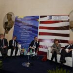 Antonio Tajani, David Sassoli, Paolo Messa, Patricia Thomas e Ferdinando Salleo