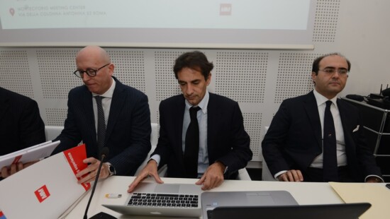 Luca Montani, Francesco Grillo e Andrea Gumina