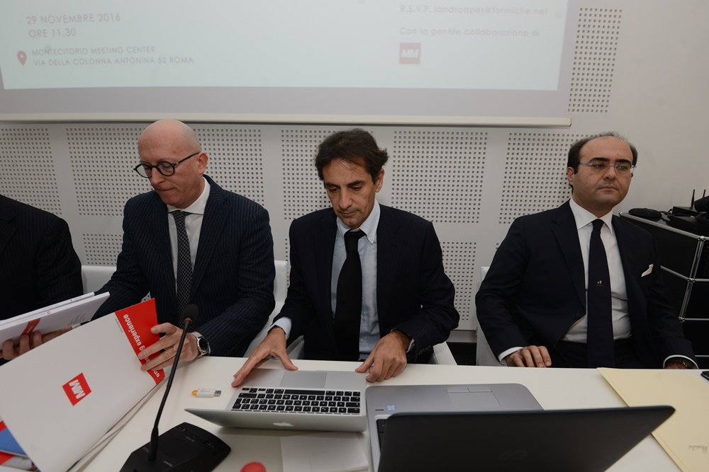Luca Montani, Francesco Grillo e Andrea Gumina