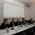 Simona Vicari, Paolo Messa, Luca Montani, Francesco Grillo e Andrea Gumina