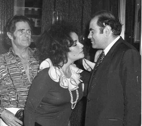 Liz Taylor e Mimmo Cavicchia