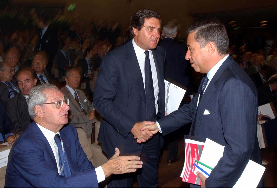 Cesare Romiti, Giorgio Fossa, Antonio D'Amato (2002)